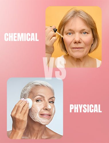 Chemical vs. Physical Exfoliants | A Beginner’s Guide to Exfoliation - Caire Beauty