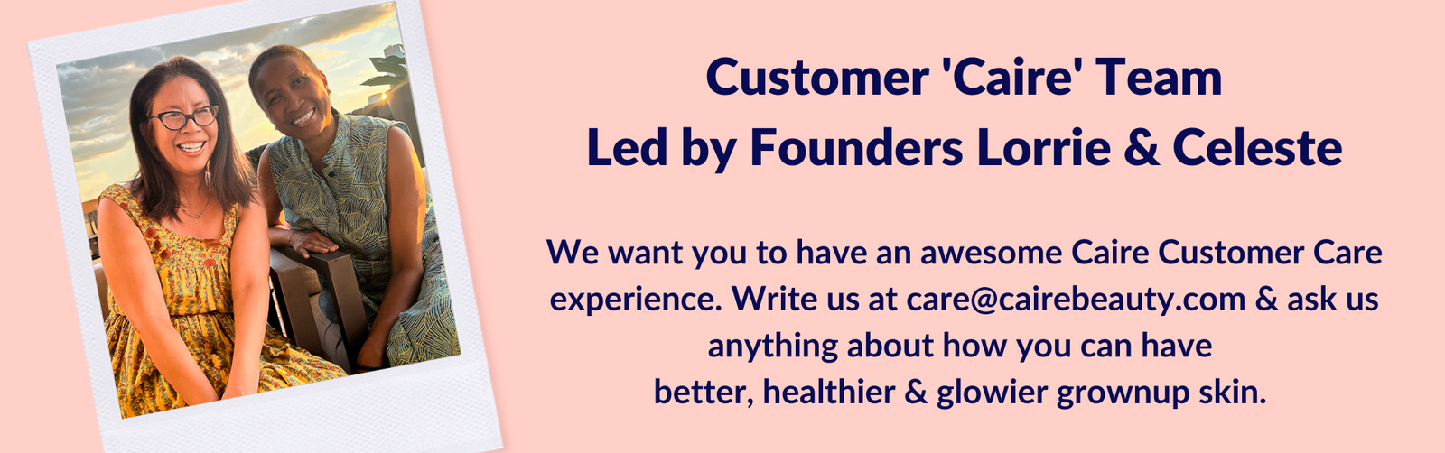 Caire Customer Care Header