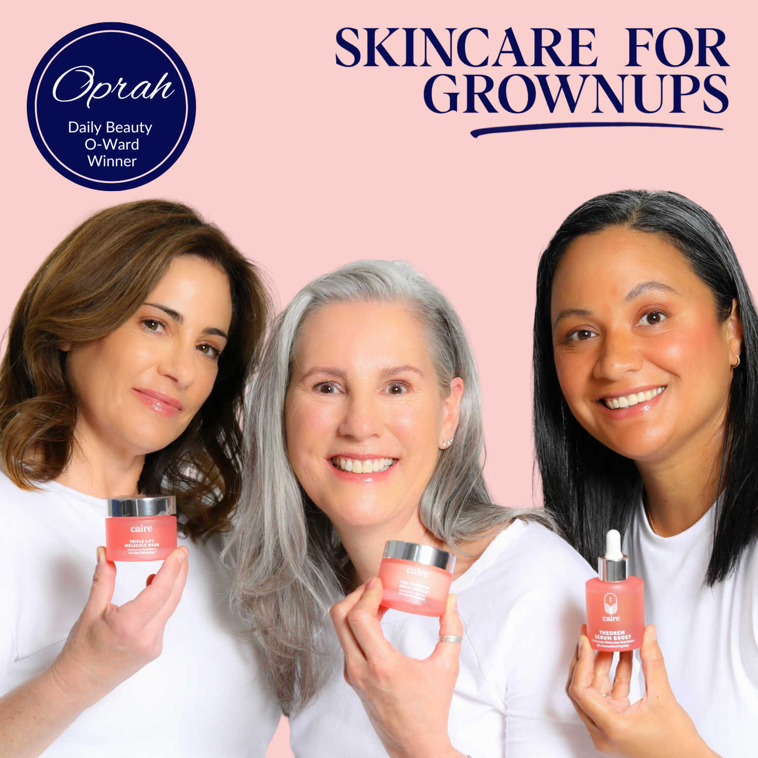 Caire Hero Mobile with Oprah Badge