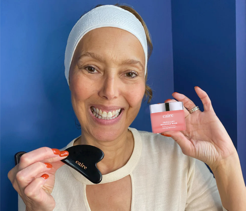 caire mask and gua sha