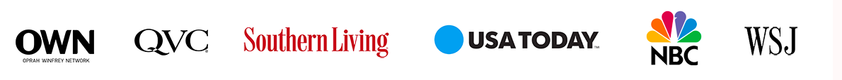 Caire has been seen on OWN QVC and in Forbes Southern Living USA Today NBC Better Homes & Gardens