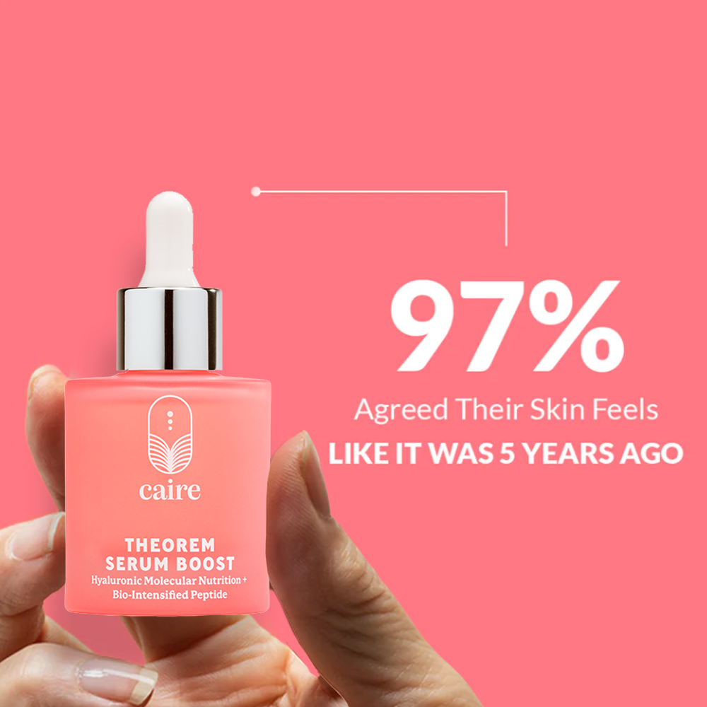 Theorem Serum Boost: 97% Agreed their skin feels like it was 5 years ago