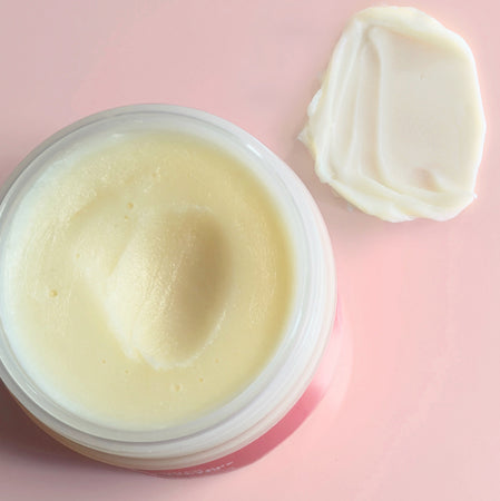 Mature skincare Cleanser and texture shot