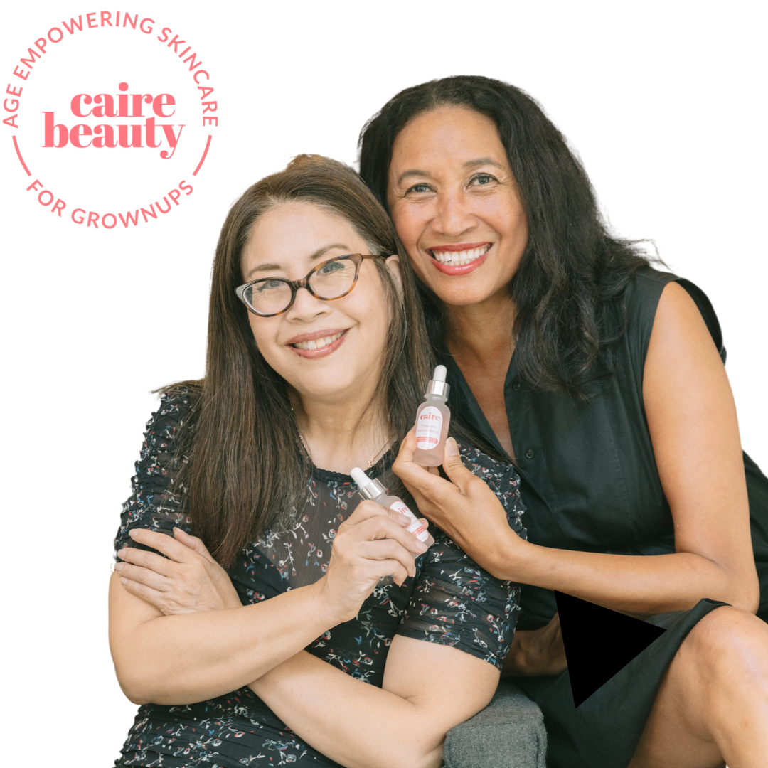 Co-Founders of Caire Beauty | Superior Science based clean, vegan Skincare for midlife