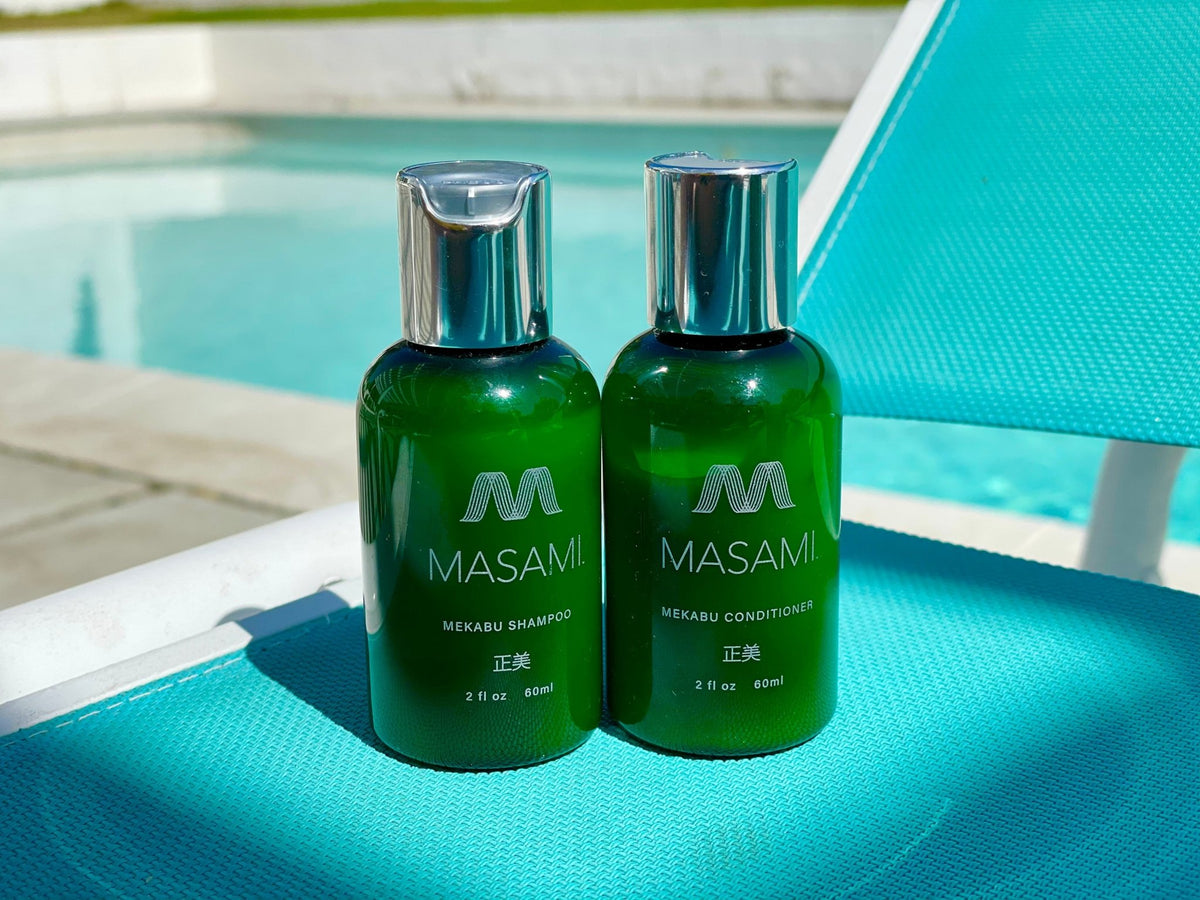 Mekabu Hydrating Travel Shampoo &amp; Conditioner by Masami