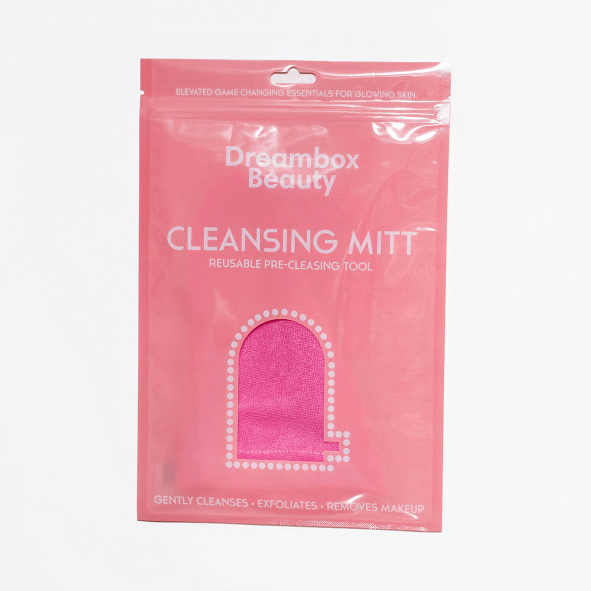 Microfiber Cleansing Mitt [Makeup Remover] by Dreambox Beauty