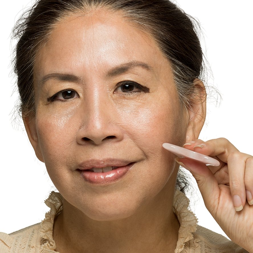 Facial Boost Gua Sha | Serum 15 mL | 0.5 oz &amp; Gua Sha Set