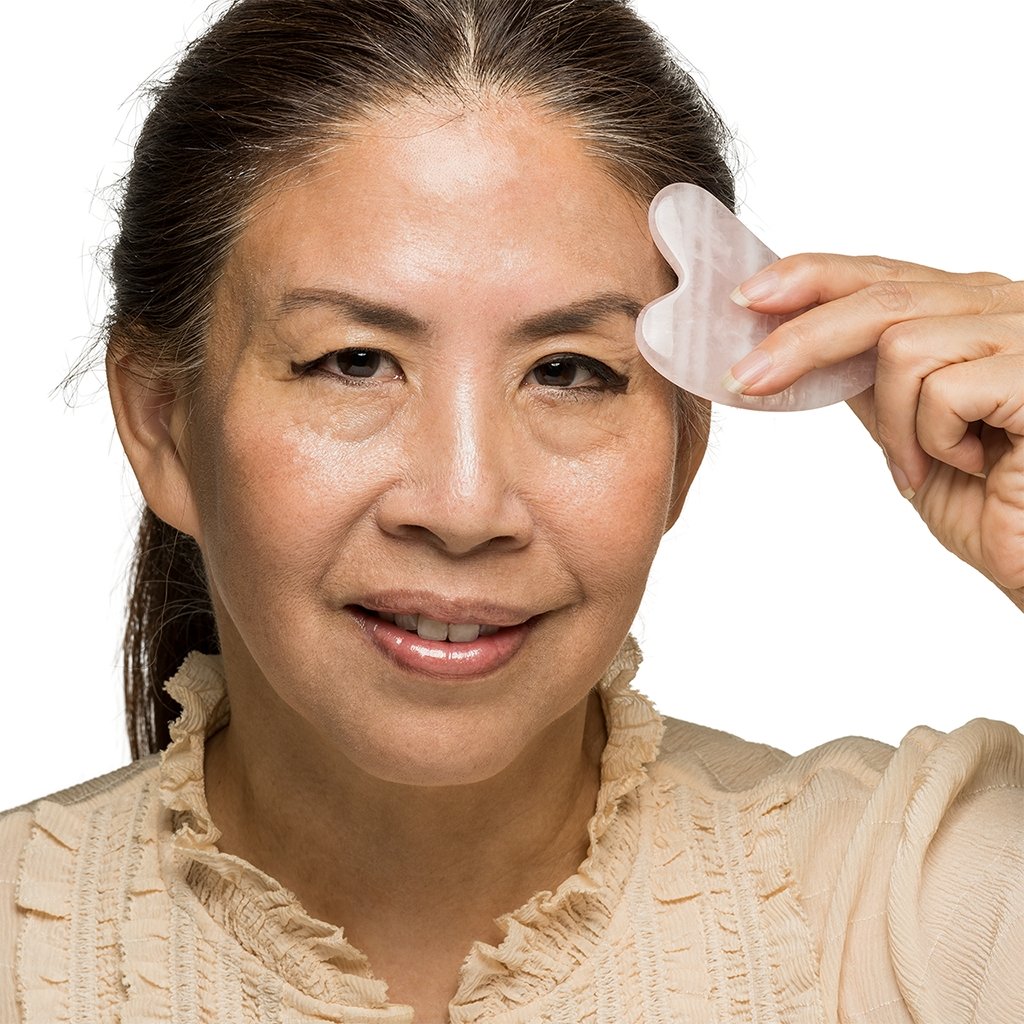 Facial Boost Gua Sha | Serum 15 mL | 0.5 oz &amp; Gua Sha Set