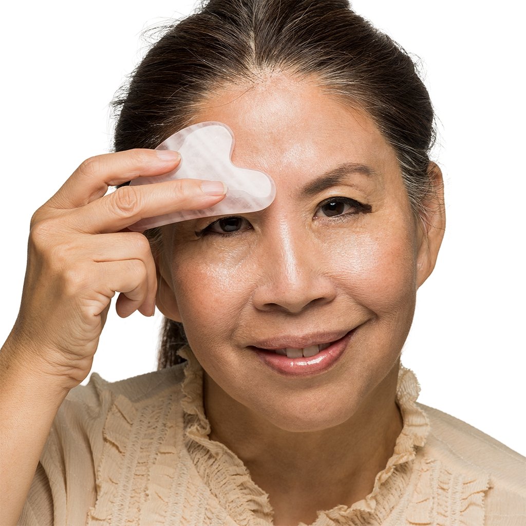 Facial Boost Gua Sha | Serum 15 mL | 0.5 oz &amp; Gua Sha Set