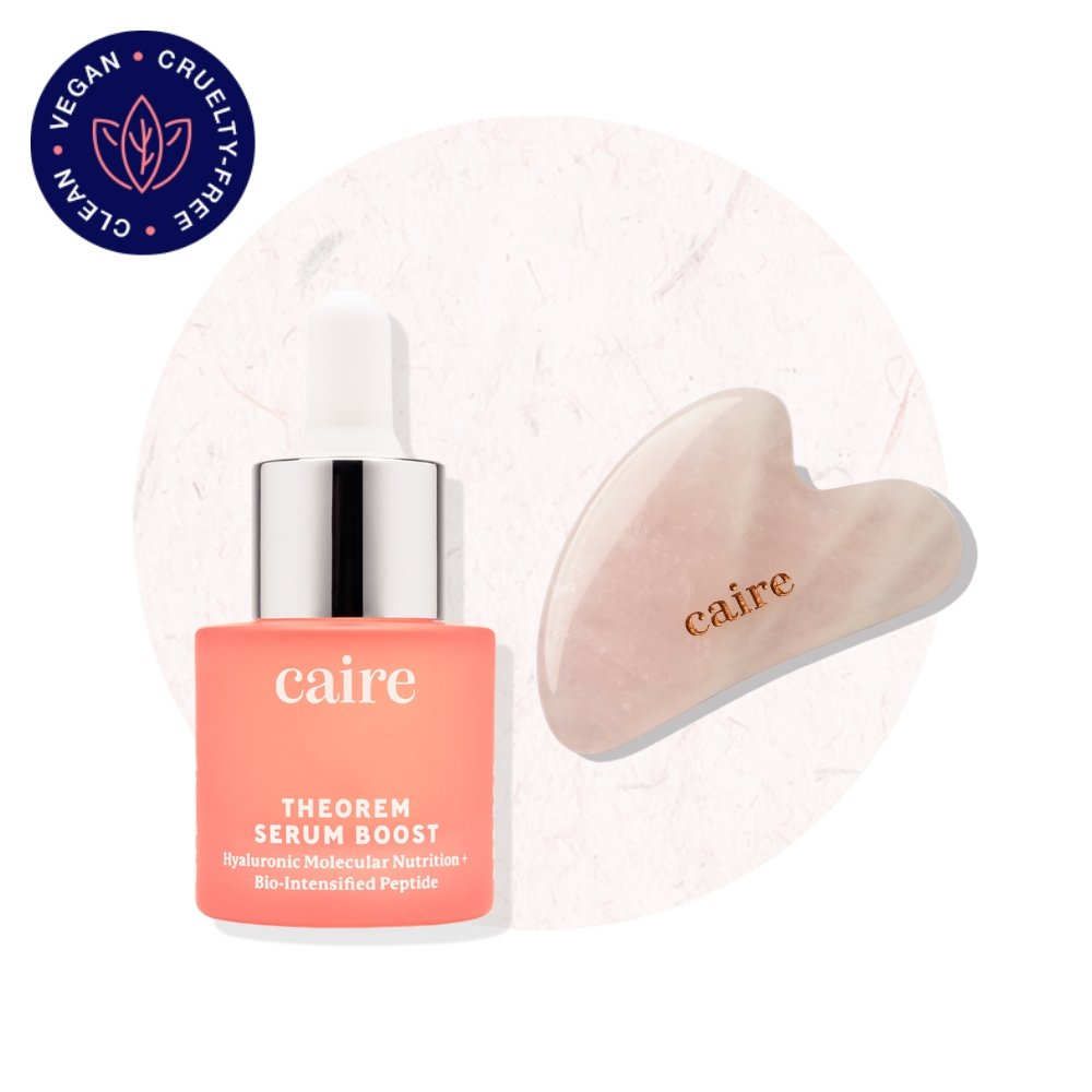 Facial Boost Gua Sha | Serum 15 mL | 0.5 oz &amp; Gua Sha Set