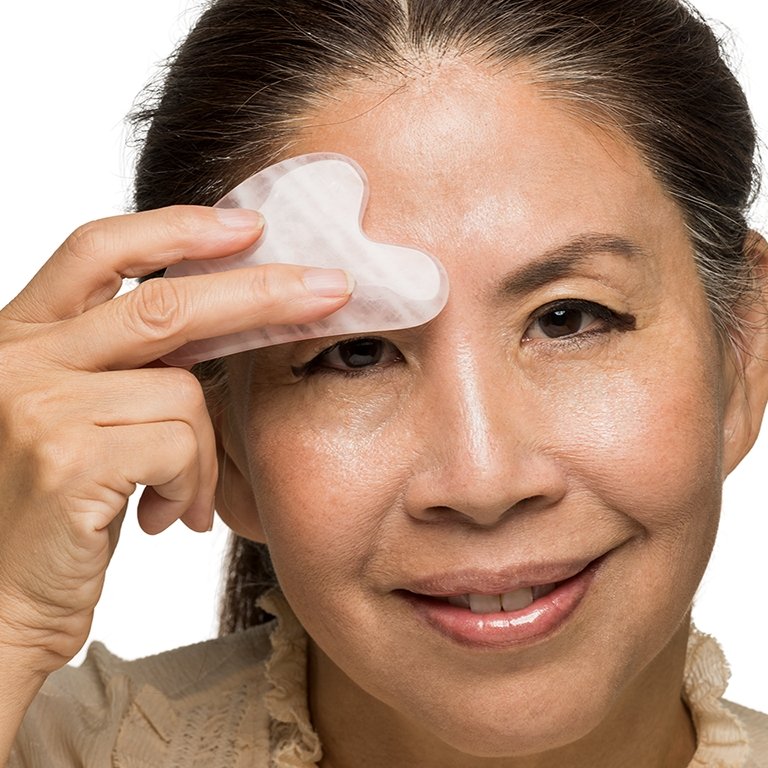 Facial Boost Gua Sha | Serum 15 mL | 0.5 oz &amp; Gua Sha Set