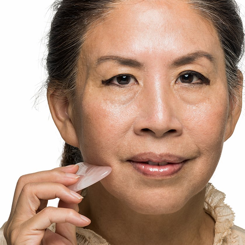 Super Gift: Full Size Trio &amp; Tools | Theorem Serum Boost 30mL | 1oz + Moisturizer 50ml | 1.7oz + Mask 40ml | 1.35oz + Gua Sha + Stress Relief Roller